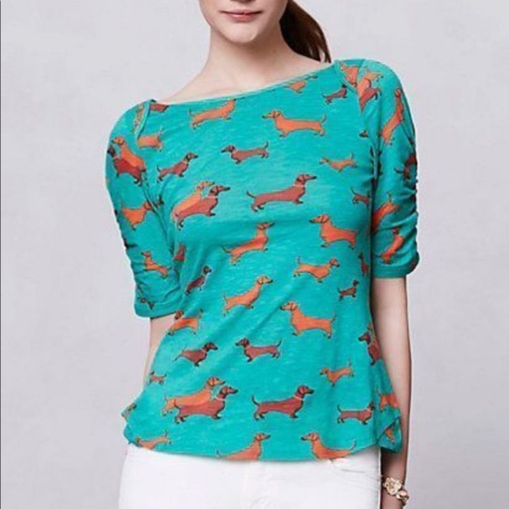 Postmark dachshund tee